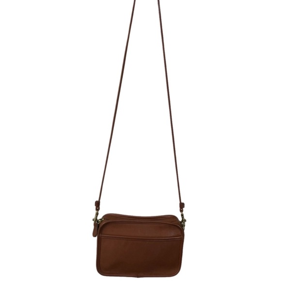 Vintage Coach 9925  Brown Leather Crossbody/Shoulder Bag - Picture 2 of 10